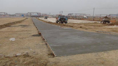任丘陳村燕山鋼材市場后續(xù)建設工程紀實